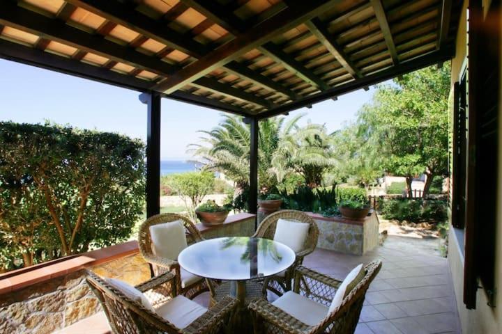 Villa Levante Vista Mare Cornino Custonaci Bagian luar foto
